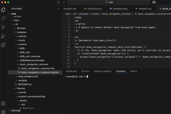  Comment Supprimer la Navigation du Module Book dans Drupal : Guide du Développeur 